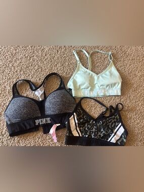 VS PINK BRAND bras size XS bundle